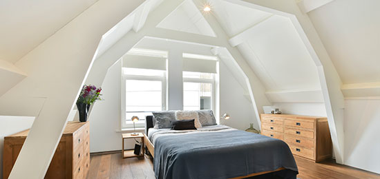 zolderrenovatie slaapkamer